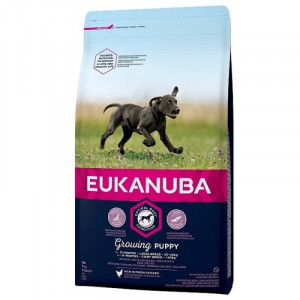 EUKANUBA DOG PUPPY LARGE sausā barība kucēniem Vista 2kg